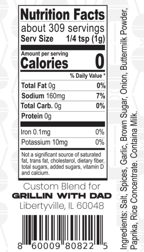 GWD Dad's Steak Seasoning