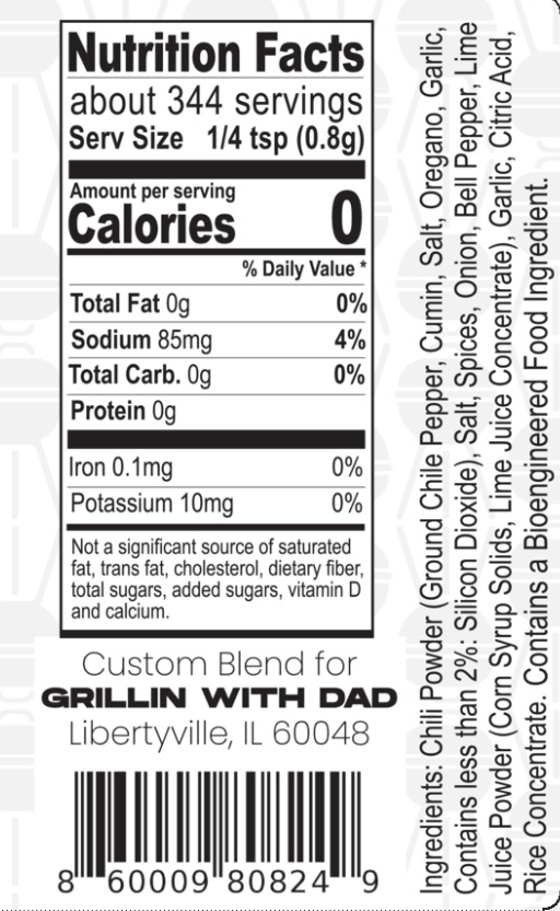 GWD Dad's Taco Seasoning